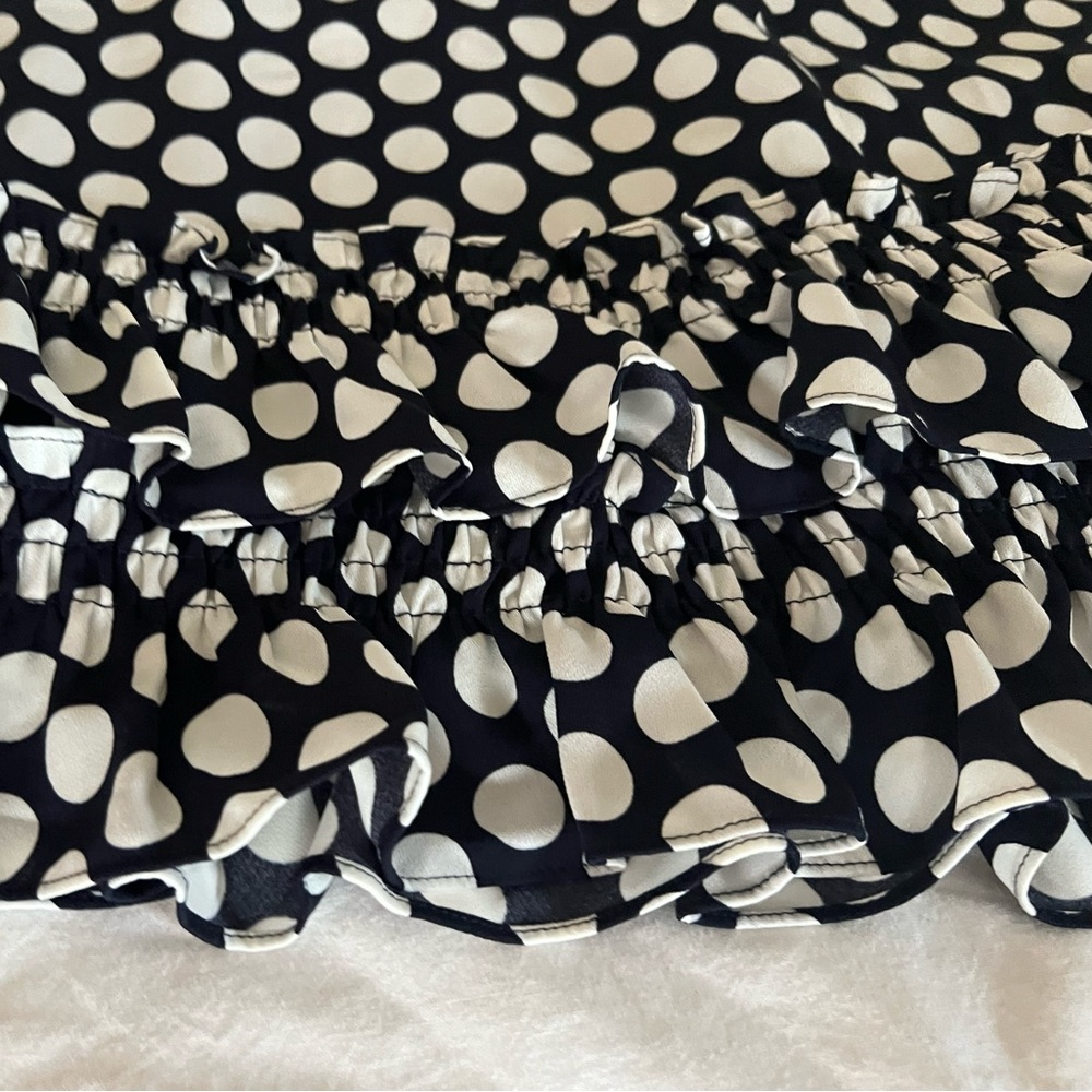JCrew Mini skirt Polka dots